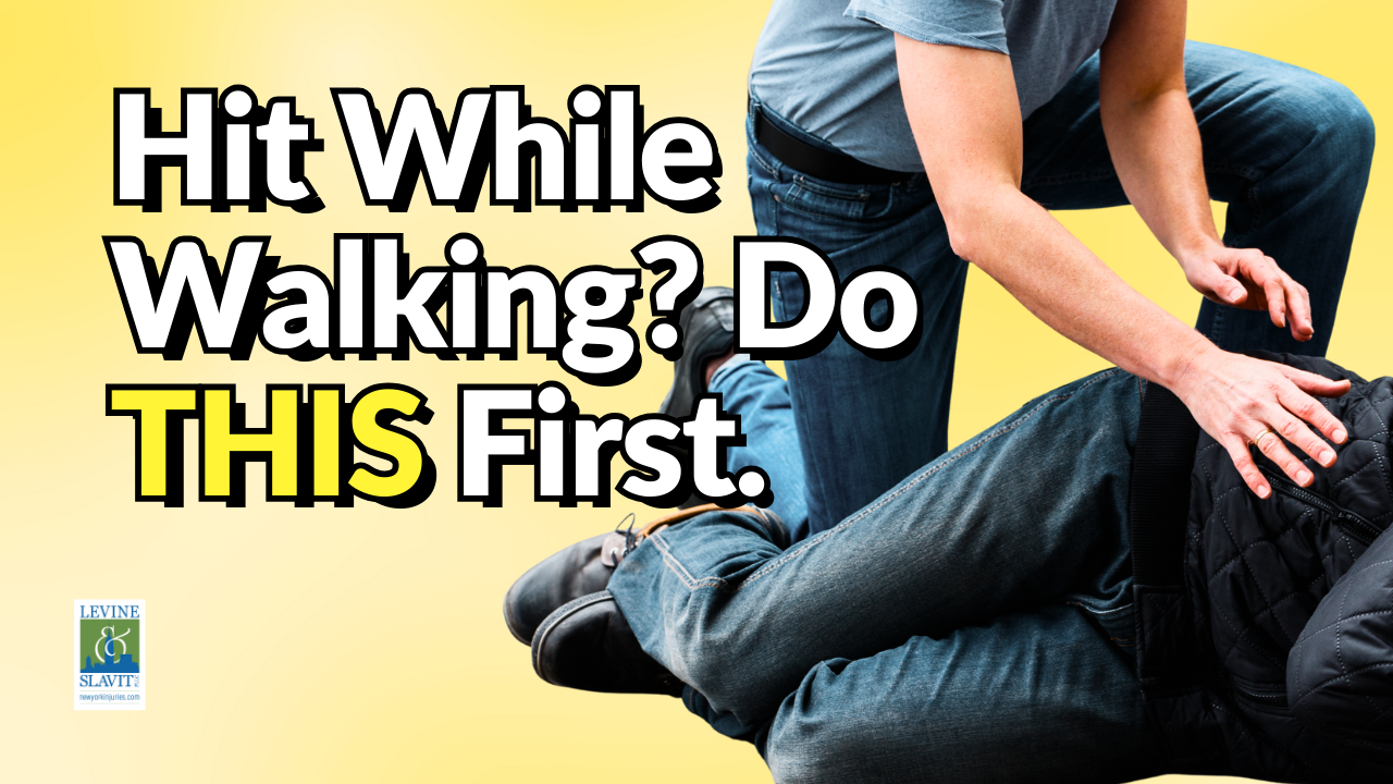 What to Do If You’re Hit by a Car While Walking in NYC - Levine ...